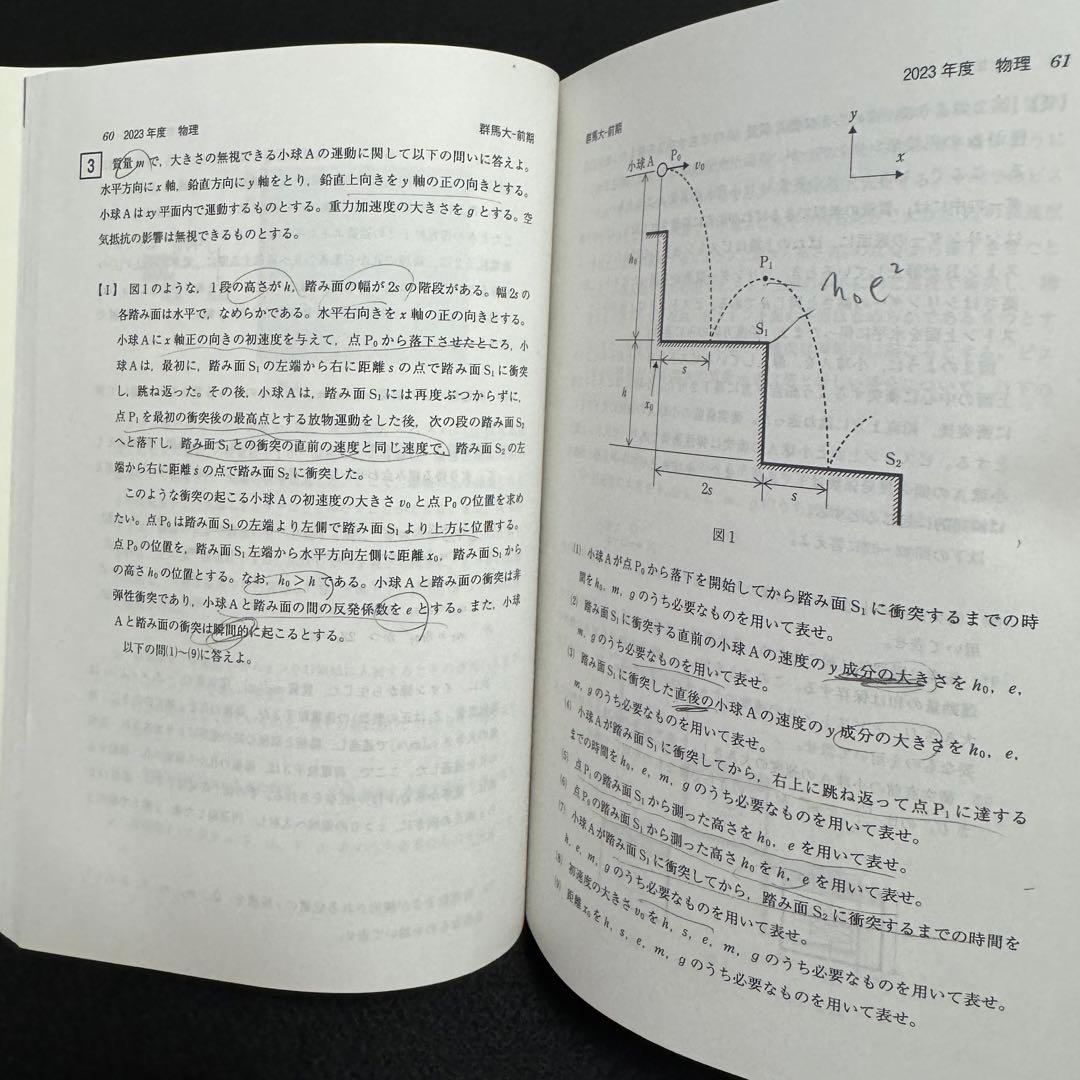 赤本　群馬大学　医学部　2000年～2023年 24年分