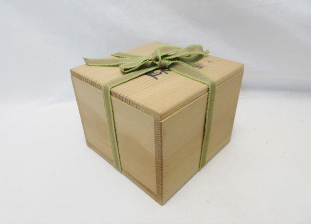 未使用 茶道具 西山の庵 彰楽 翁作 利休七種 茶碗 銘 早船 陶印 共箱