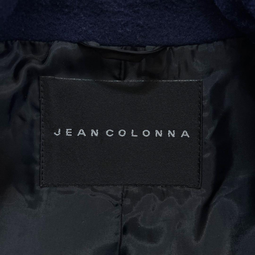 JEAN COLONNA ロングコート ネイビー 44 イタリア製