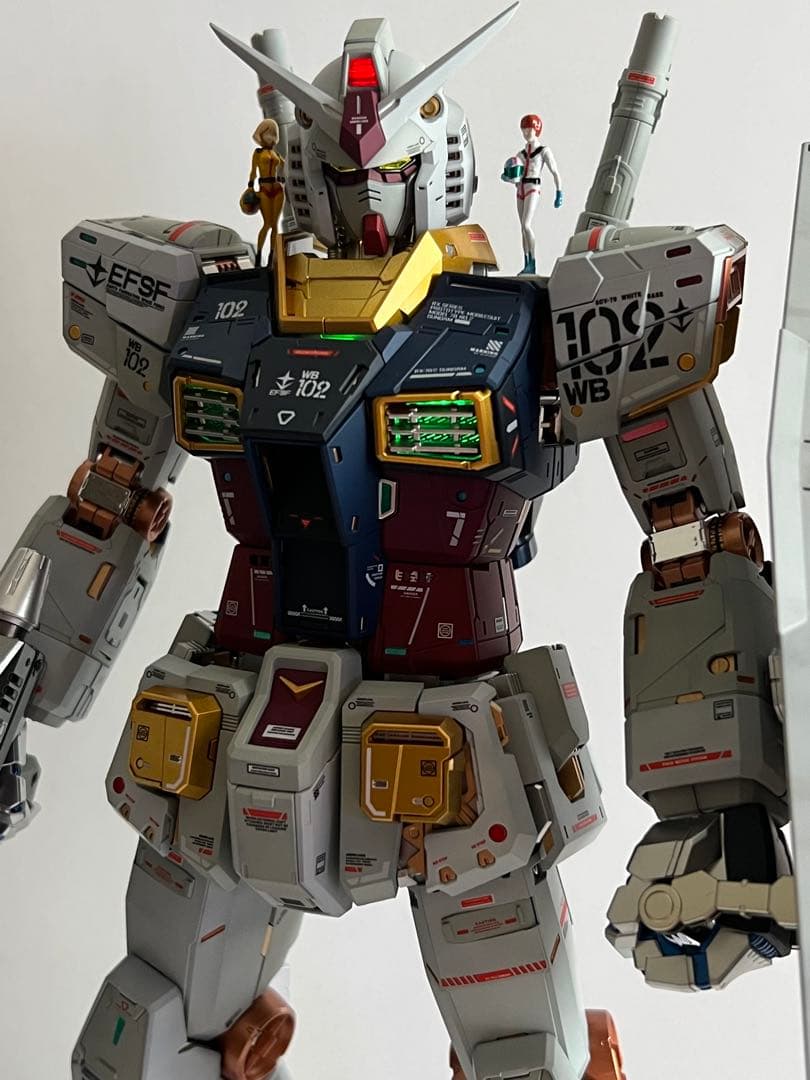 ガンプラ PG 1/60 ガンダム UNLEASHED 塗装完成品