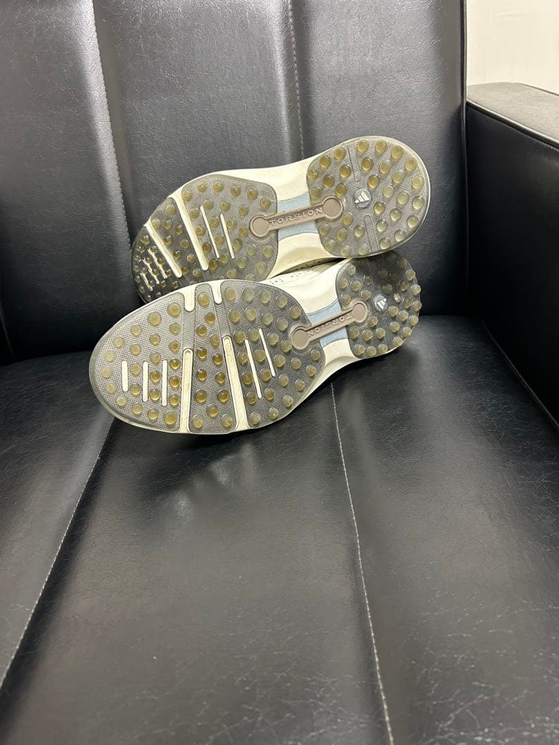 美品☆adidas MC80 ゴルフシューズ　White 26.5cm