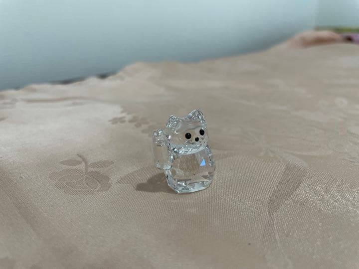 スワロフスキー 招き猫 （ Swarovski Lucky Cat）
