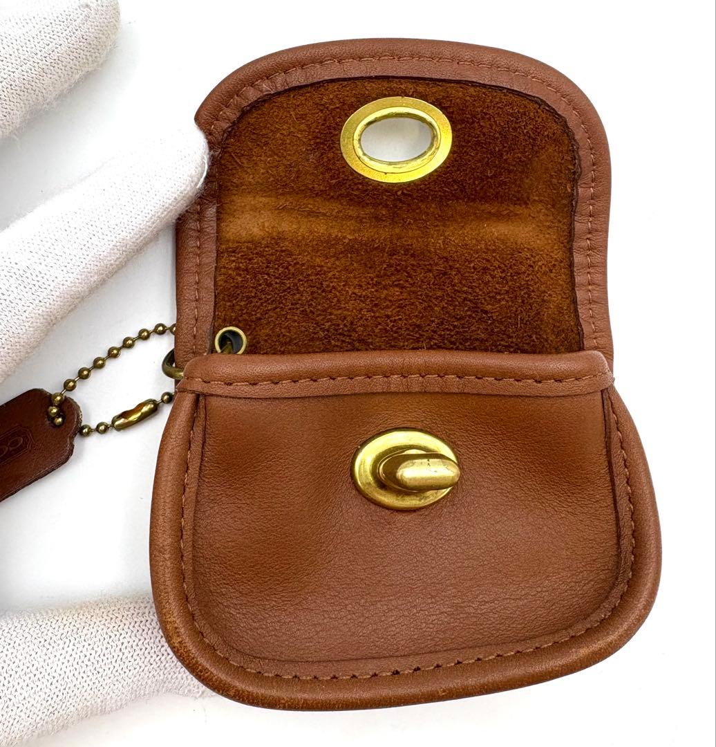 希少　オールドコーチ ケース　キーリング ターンロック　保存袋付