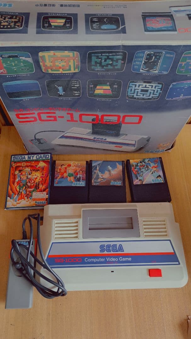 【珍品・ジャンク品】SEGA SG-1000 ゲーム機セット
