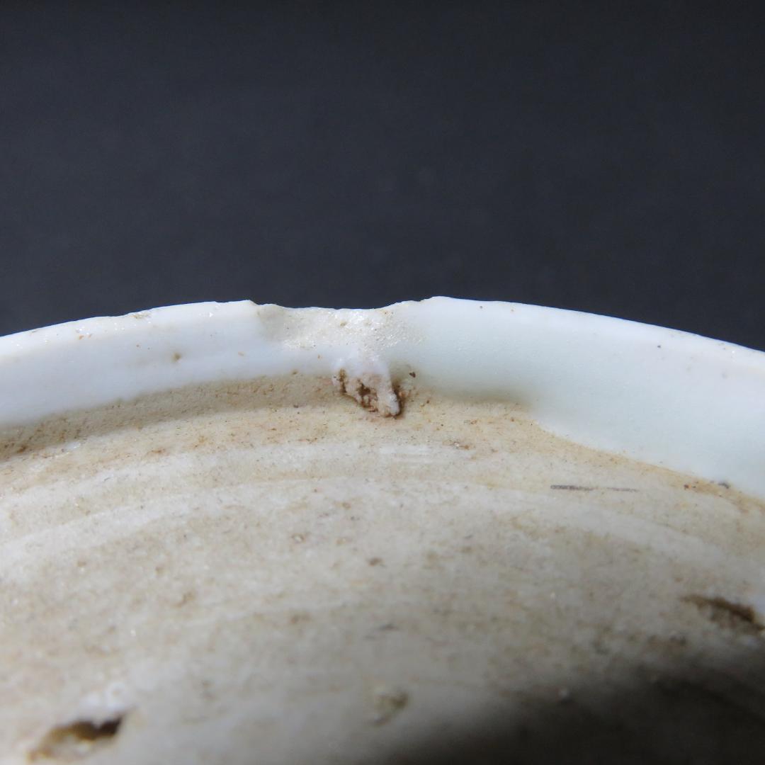 なます皿 3枚 古伊万里 色絵付 窯傷 松竹梅 江戸 明治 大正