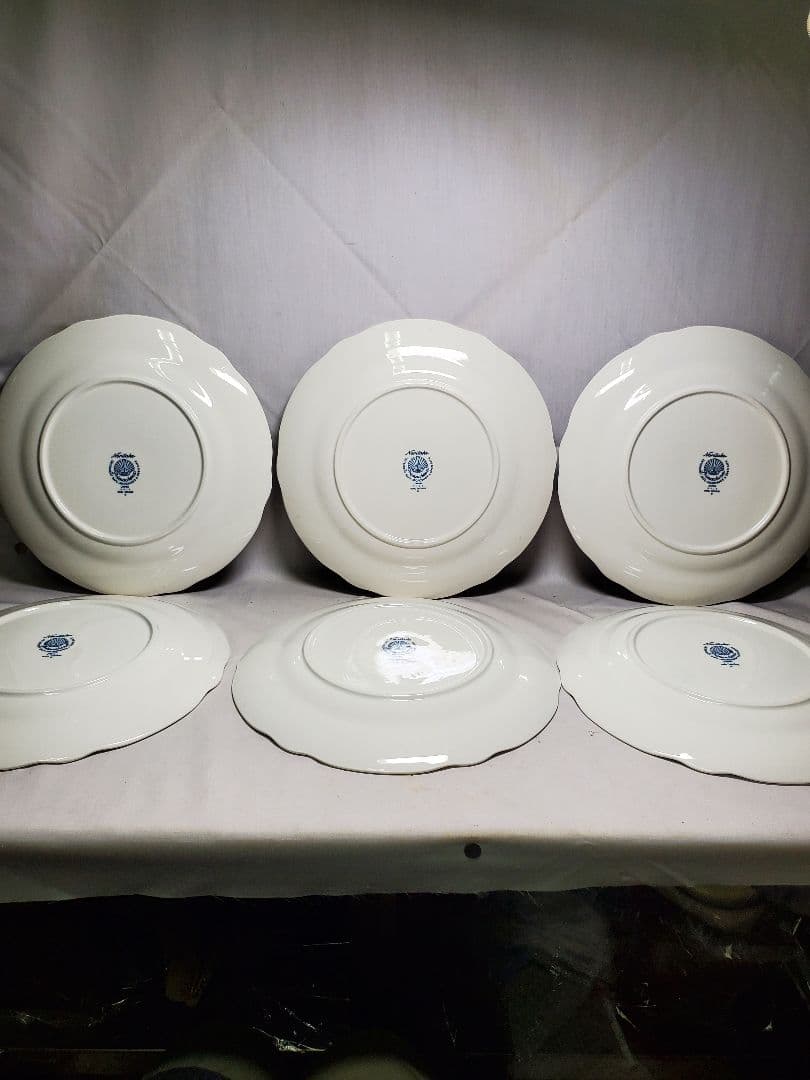 保管品　未使用　ノリタケ　ロイヤルオーチャード　ミート皿6枚　プリマチャイナ