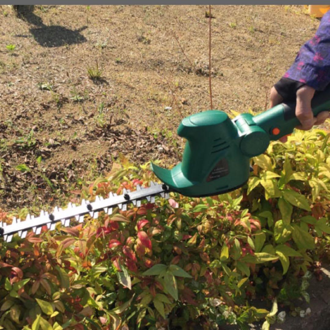 トミダホームズ 充電式 ガーデンツール草刈機 芝刈機 高枝切り 電動のこぎり