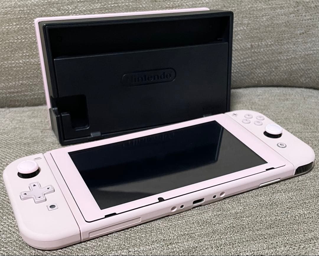 【桜ピンクカスタム】Nintendo Switch一式