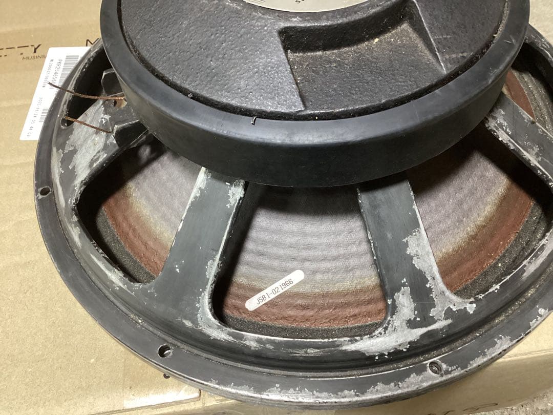 JBL E130-8（1本） リコーン済　15インチスピーカー