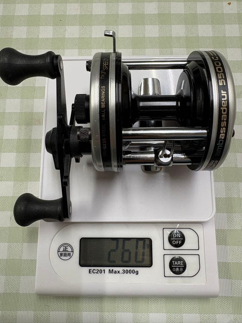 アブガルシア アンバサダー 5500C シルバー パーミングカップ