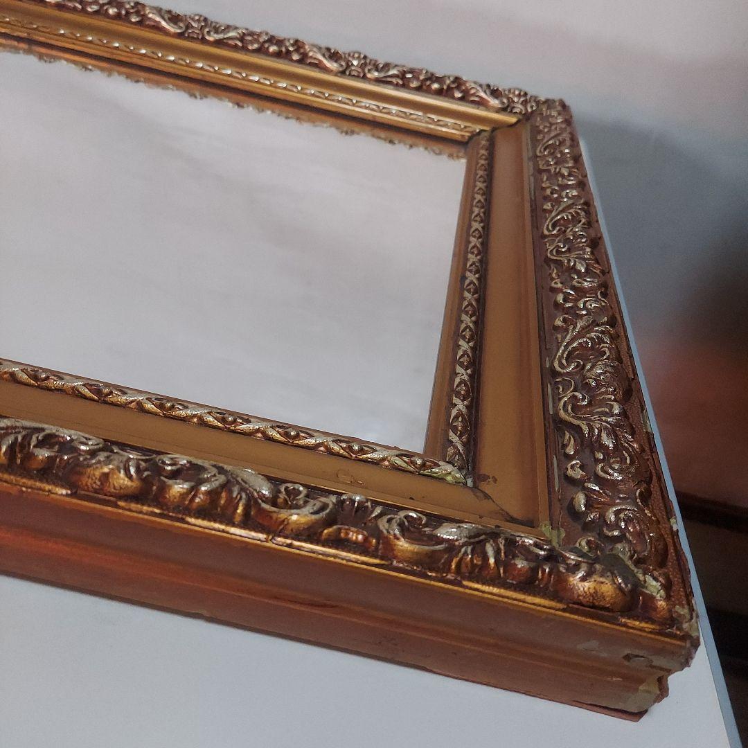 エジプト　アンティーク　ミラー　鏡