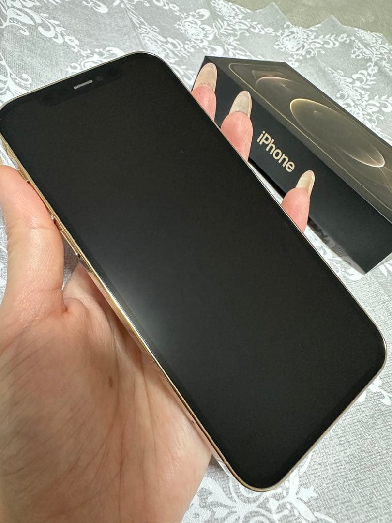 【超美品】iPhone 12 pro ゴールド 256GB 箱付き