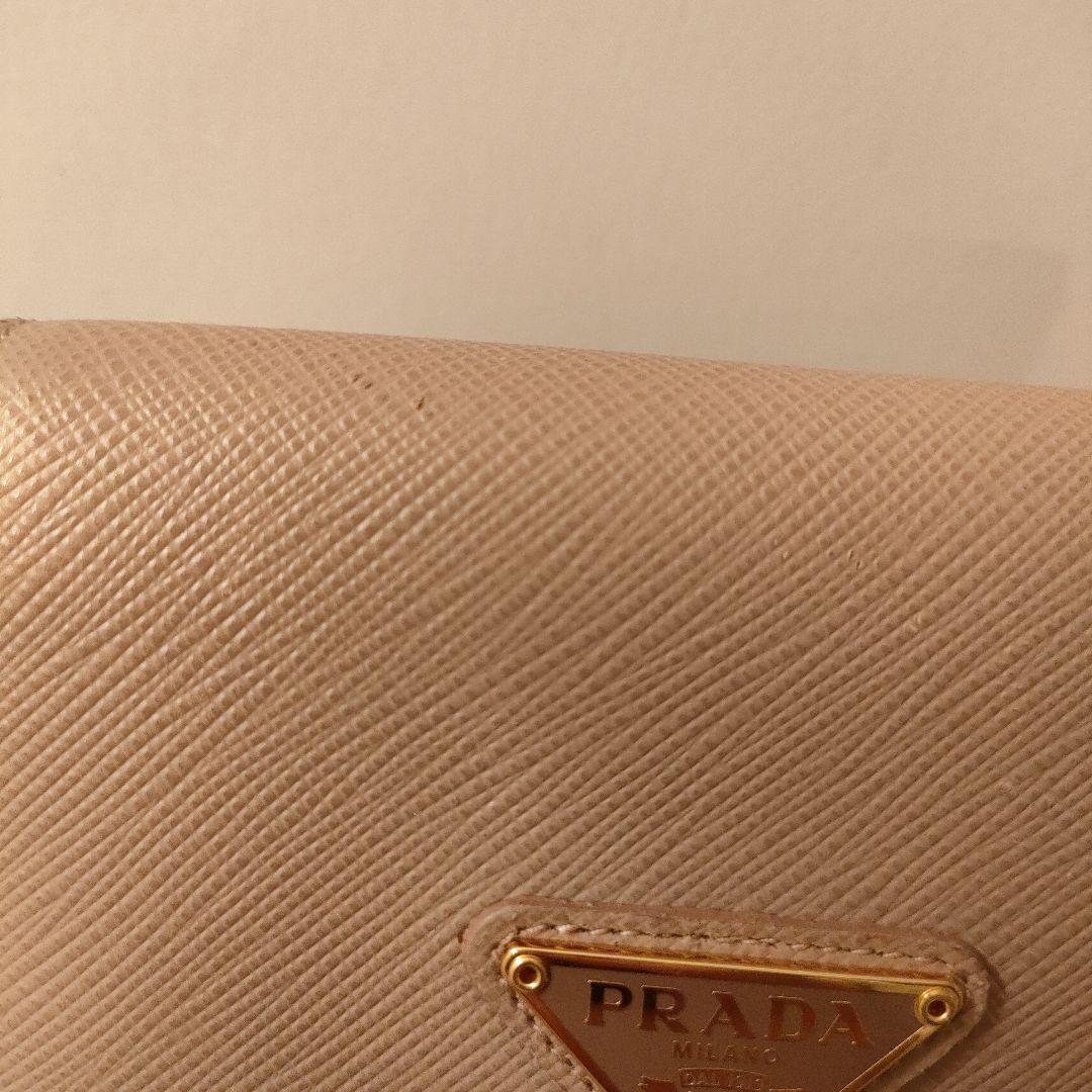 PRADA　名刺入れ　プラダ サフィアーノレザー　カードケース