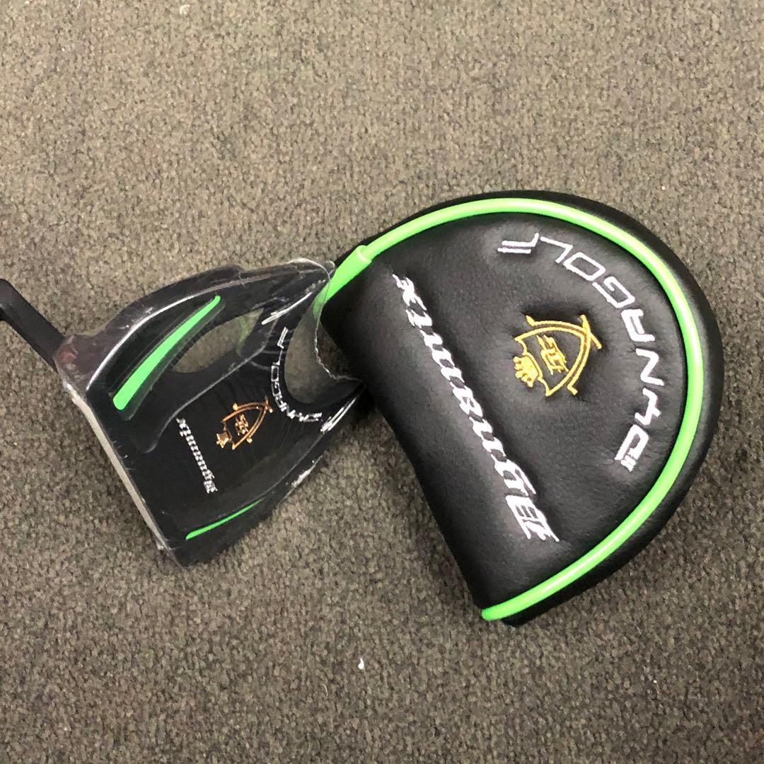 ★新品激安！極太グリップと大型ヘッドの安定感抜群のカッコいいダイナミクスパター