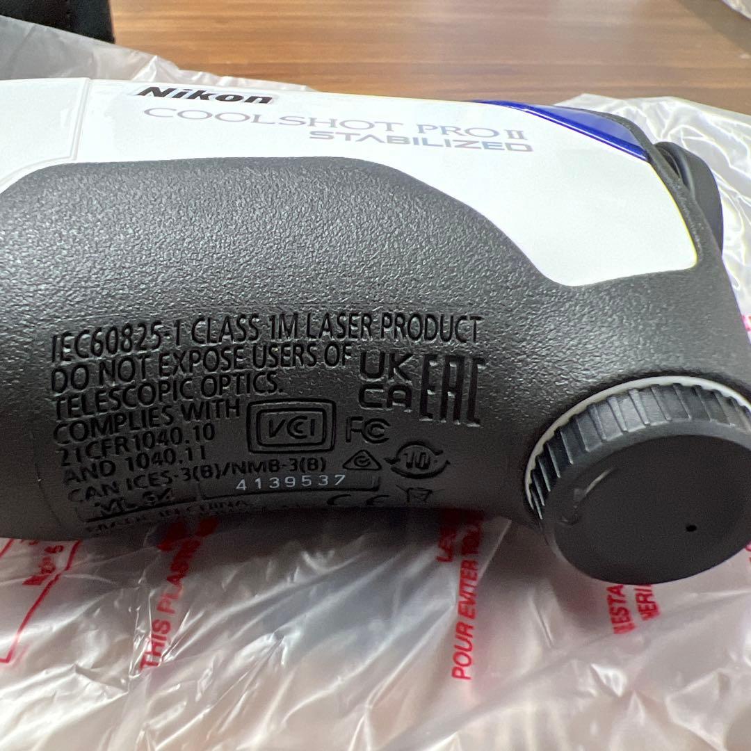 【新品】ニコンCOOLSHOT PROII STABILIZED レーザー距離計