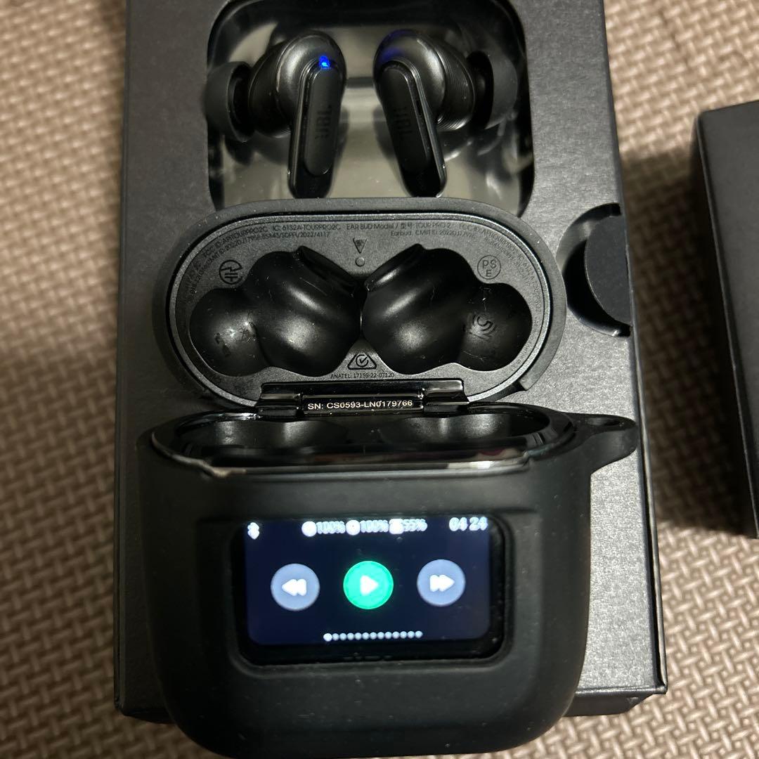 JBL TOUR PRO 2本体 シリコンケース JBLポーチ付き