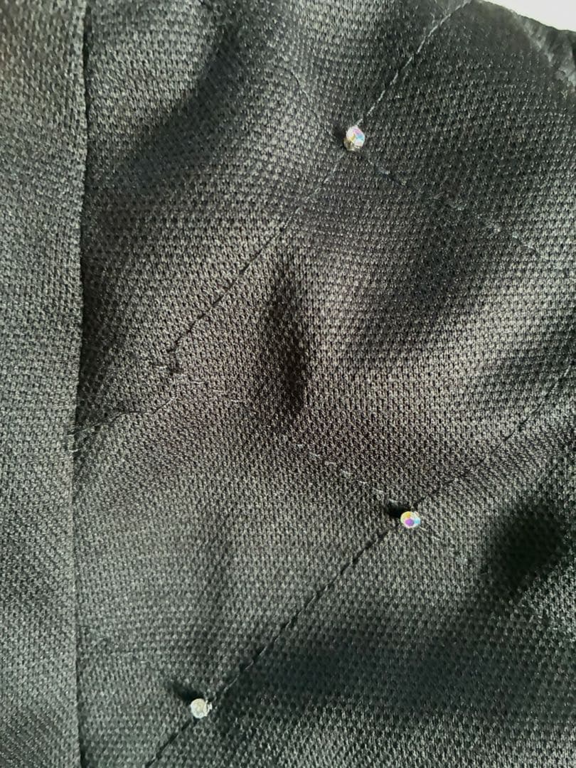 robe de fleurs glossy ドレス　M セットアップ　ブラック