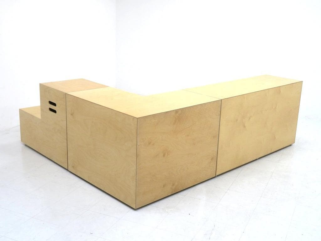 展示品　knoll ノール　ロックウェル　ベンチ　ソファ　3点セット　高級