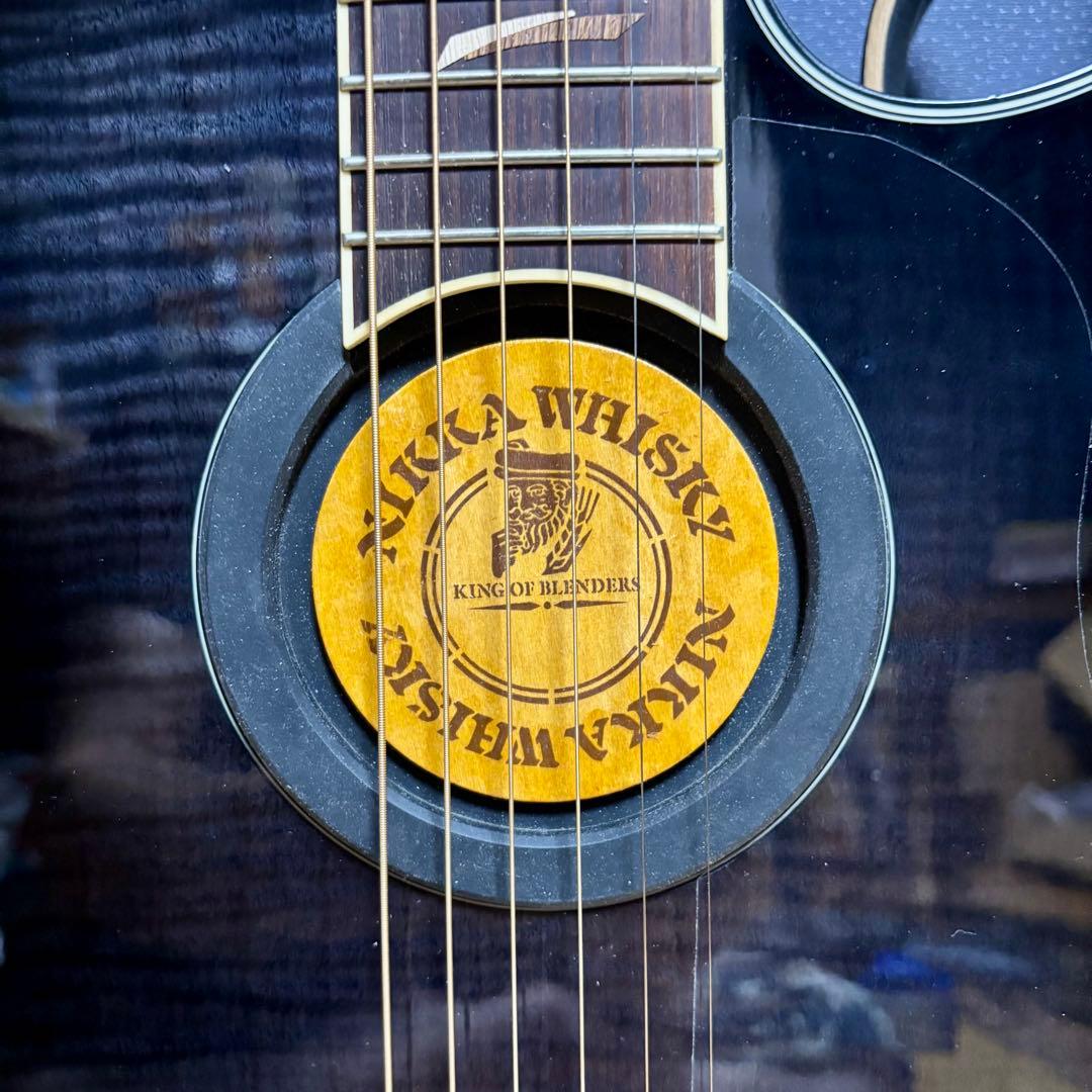 美品【トランスギター】IBANEZ AEG24-Ⅱ　単板、美しい虎目（値下げ中）