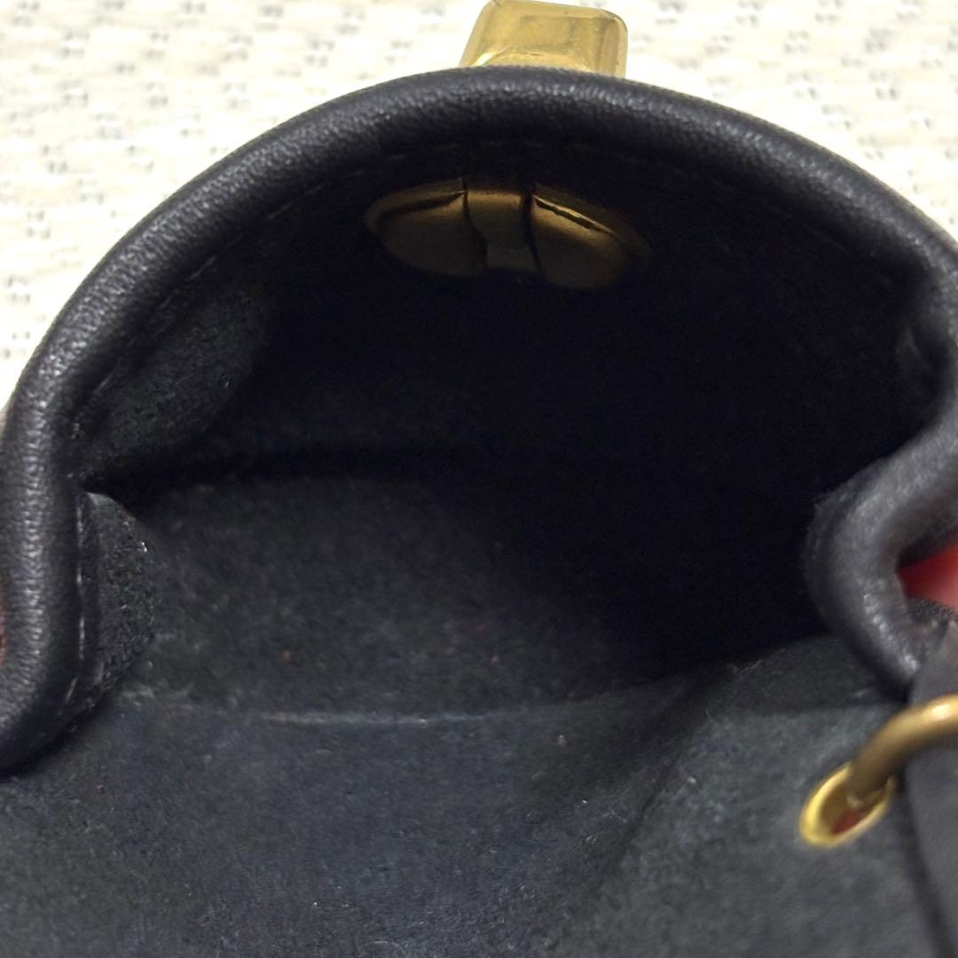 小物 90s VINTAGE COACH 7012 CITY KEY FOB BLK