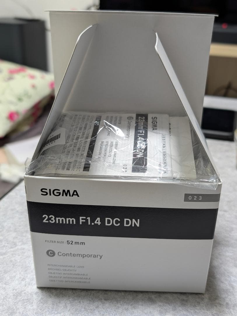 レンズ(単焦点) SIGMA 23mm F1.4 DC DN SONY E APSC