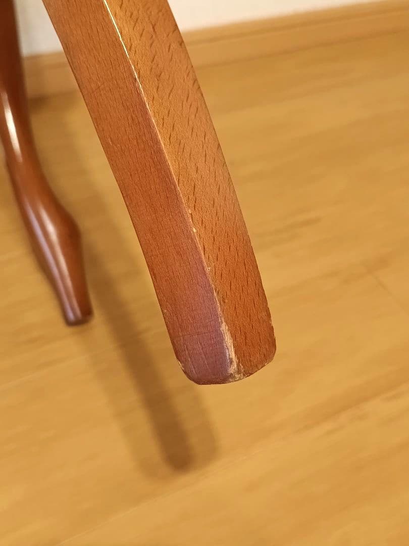 イタリア高級アンティーク調家具 ダイニングチェア リビングチェア 猫脚 A