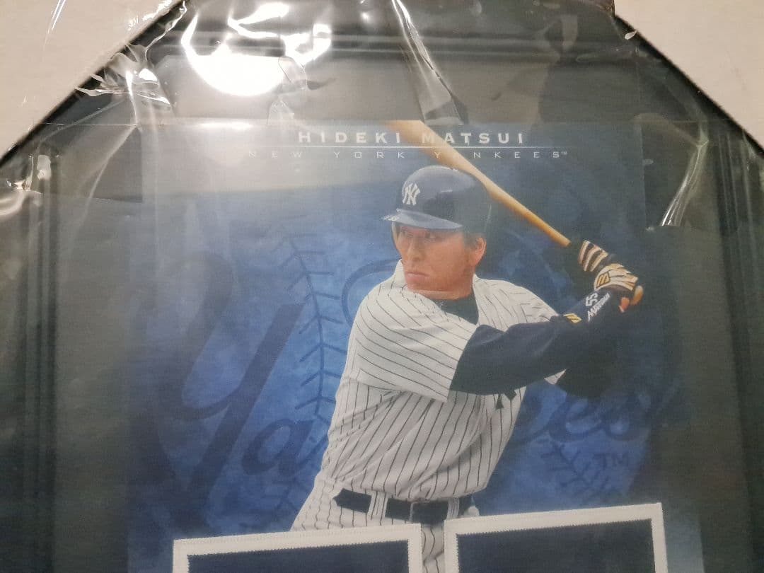 松井秀喜 フレーム入りポスター 背番号55