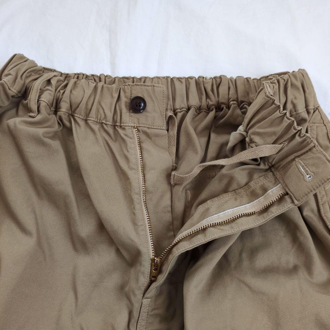 【美品】ハーベスティ　オーバーパンツ　60/2ギャバ　ワイドパンツ