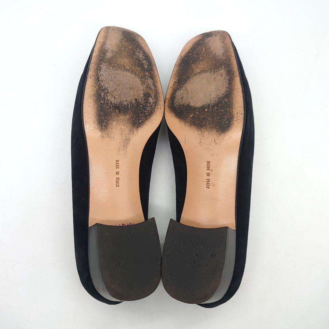 Salvatore Ferragamo スエード ガンチーニ ビットローファー