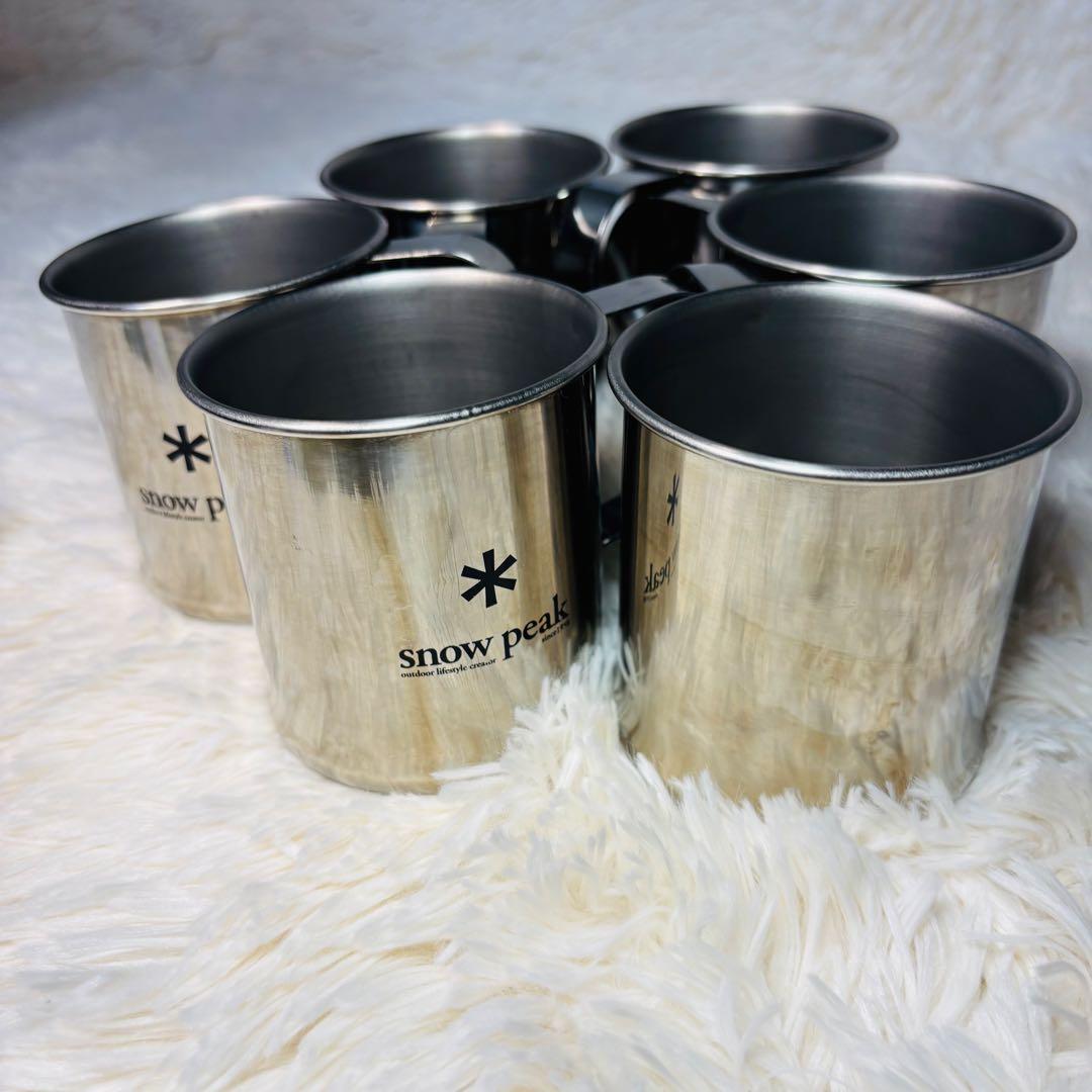 スノーピーク　ステンレスマグ　チタンマグ　8個　セット　アウトドア　廃盤