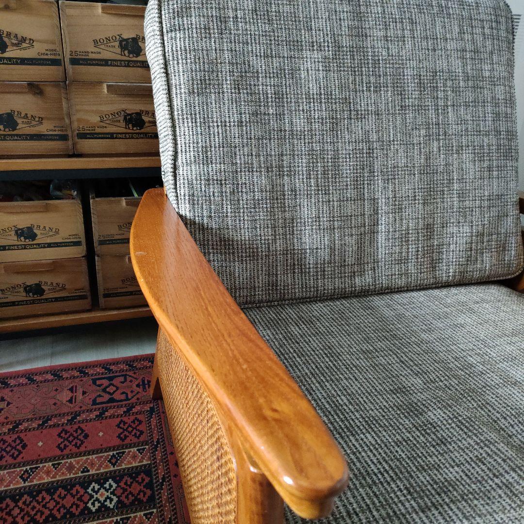 ACME Furniture ウィッカー ラウンジチェア