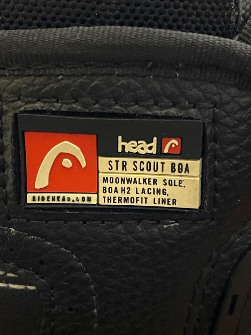 HEAD スノーボードブーツ BOAシステム ブラック 24.5〜25㎝