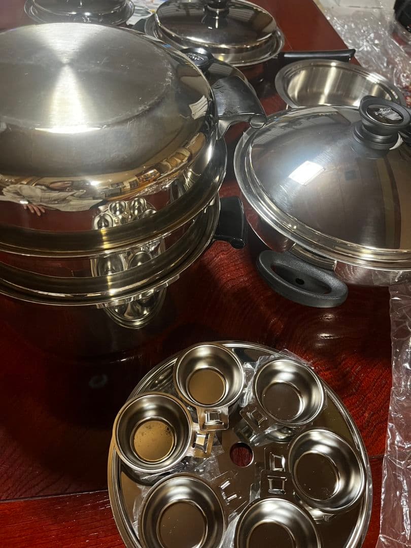 【Amway】クィーンウォック鍋フライパンセット【アムウェイ】