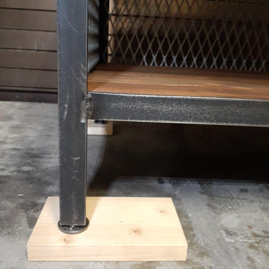 アイアン　シェルフ　ラック　インダストリアル　シューズラック　植物棚　男前　棚