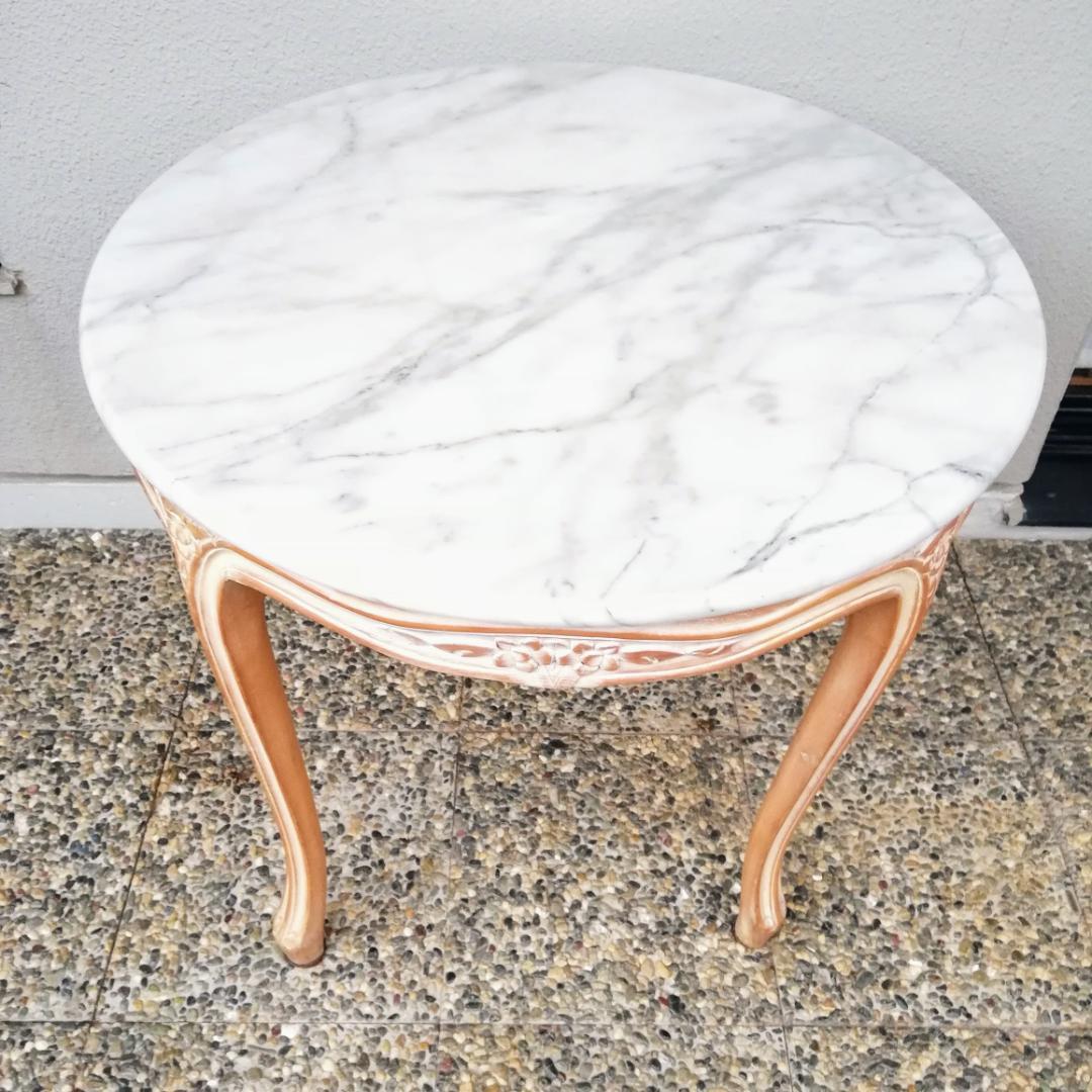 フレンチスタイル ◆ 大理石 センターテーブル アンティーク調