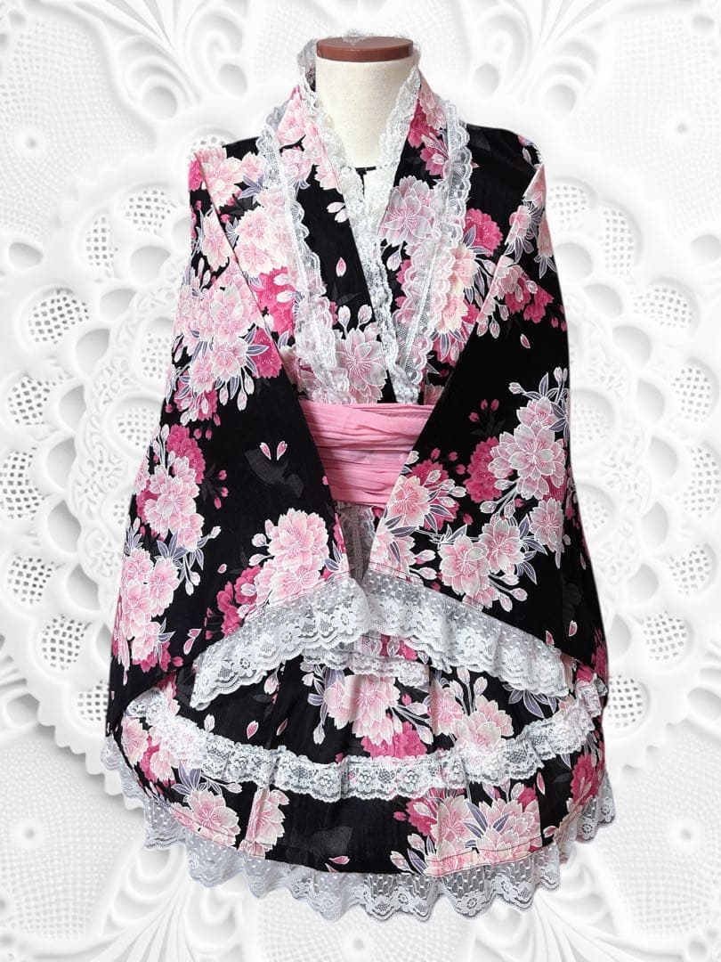 ♡浴衣ドレス No.5♡ 地雷 量産型 ロリィタ