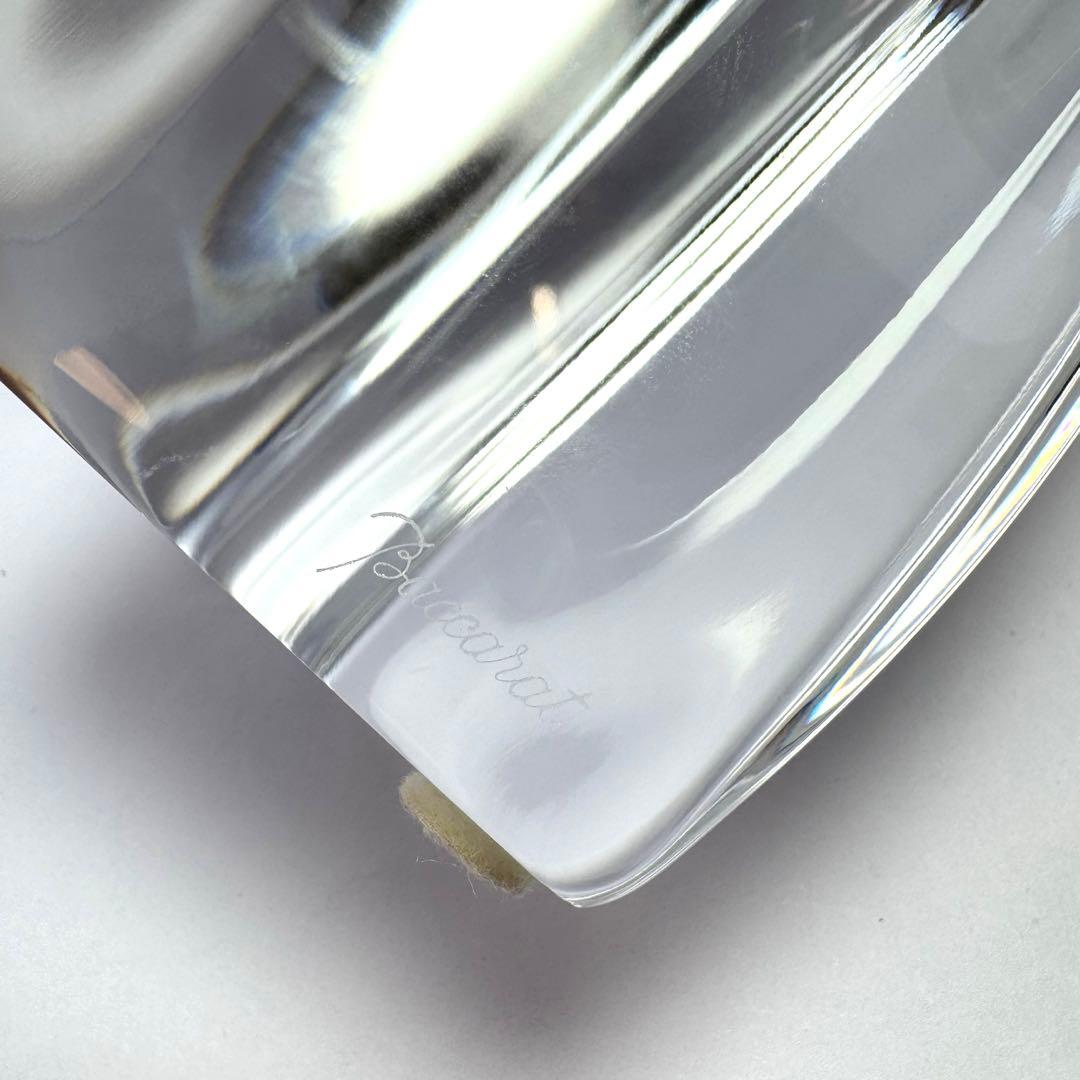 未使用 廃盤 Baccarat バカラ クリスタルローズ フラワーベース 花瓶