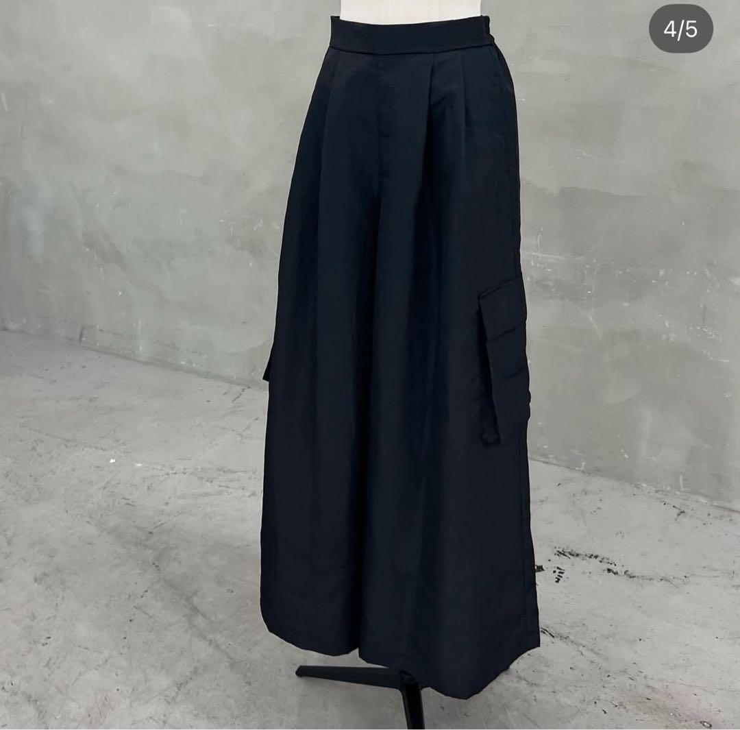 Lig. wide cargo pants✴︎美品✴︎ブラック