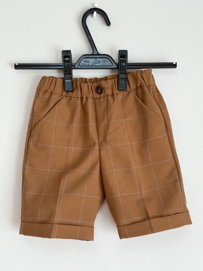 グリーンレーベルリラクシング ウィンドペン チェック セットアップ