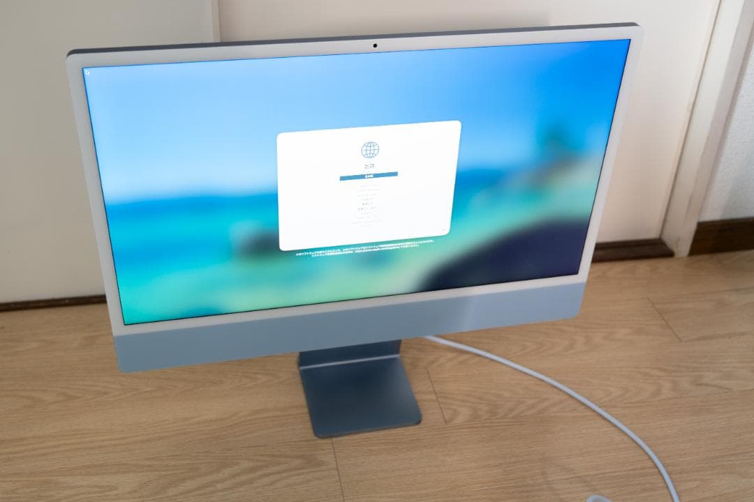 iMac (24 インチ, M1, 2021) 16 GB 512GB ブルー