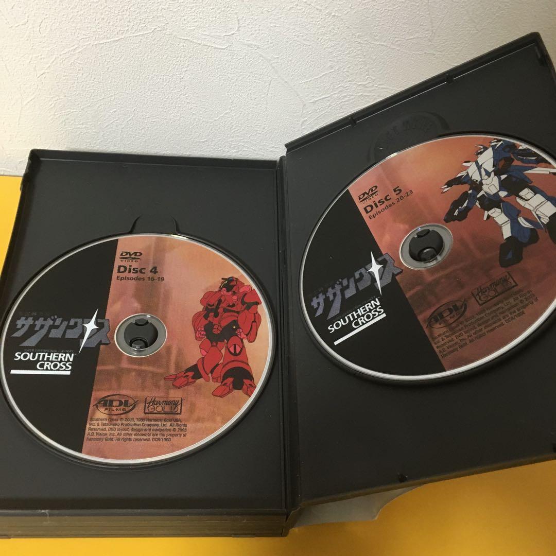 ★ディスク3欠品★DVD「超時空騎団サザンクロス」輸入盤 北米版 リージョン1