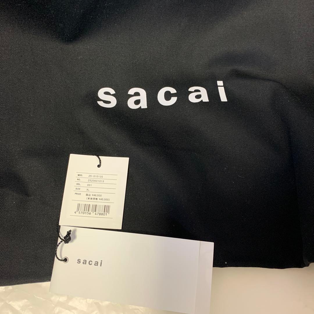 sacai サカイ ラバーブーツ BLACK XLサイズ