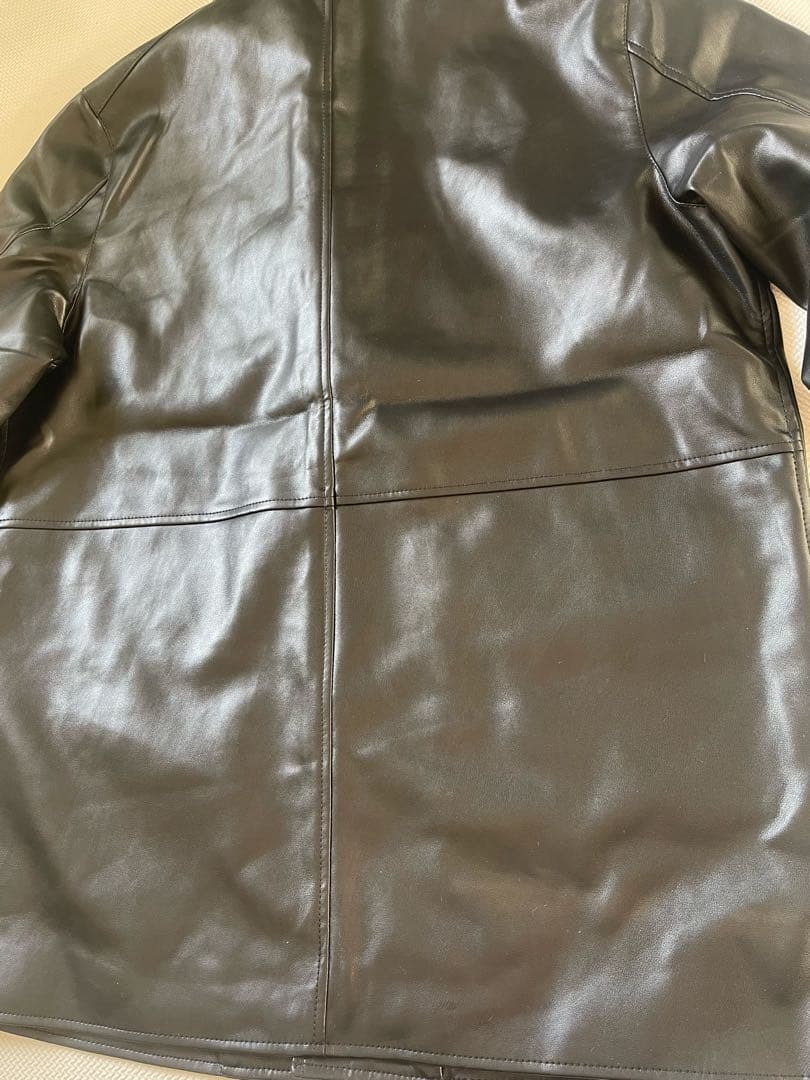 ◉今季新品/ラスト1点❗️ Plage Leather Like Car コート