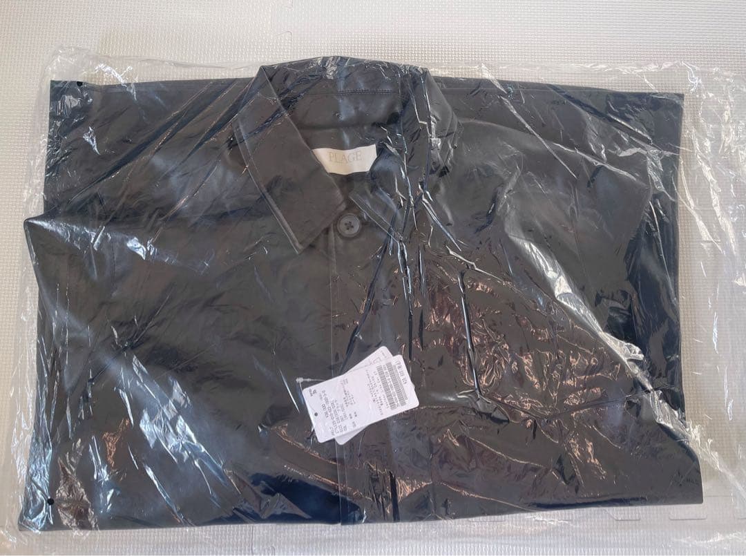 ◉今季新品/ラスト1点❗️ Plage Leather Like Car コート