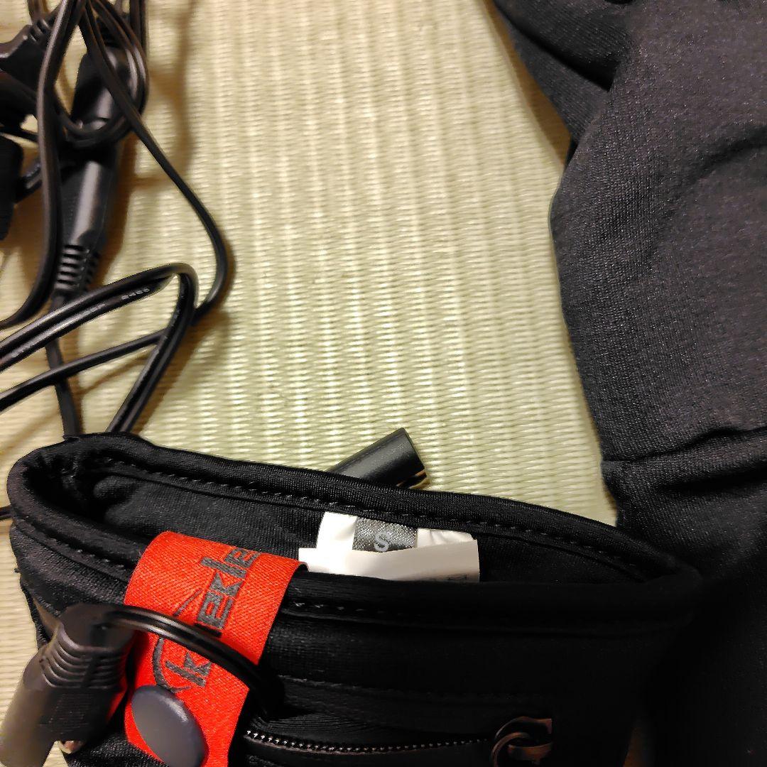 電熱グローブ 黒 Sサイズ