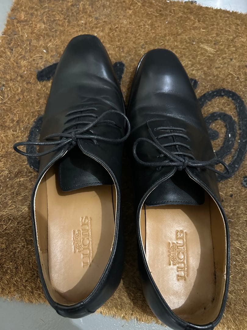 【美品】LUCIUS ルシウス 革靴 ブラック 黒