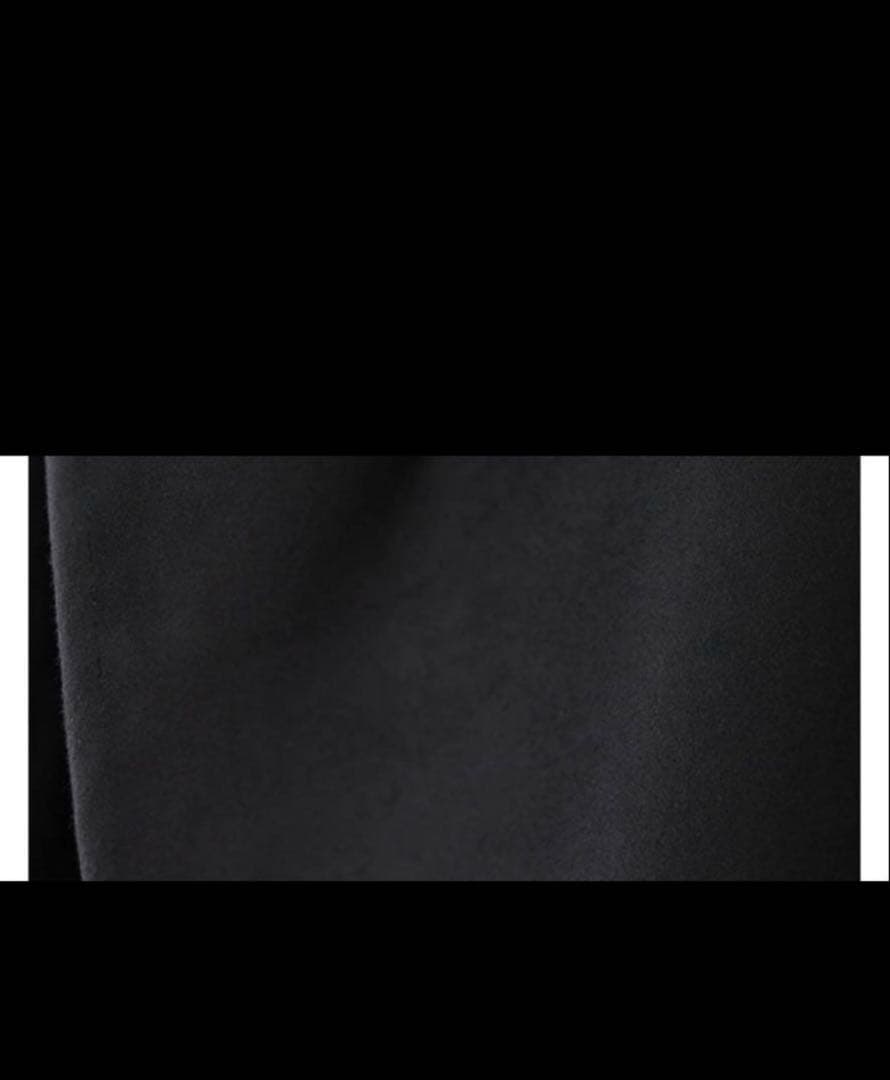 モード系　大きめ　高級感　立ちマント　アウター　羽織り　ポンチョ　コート