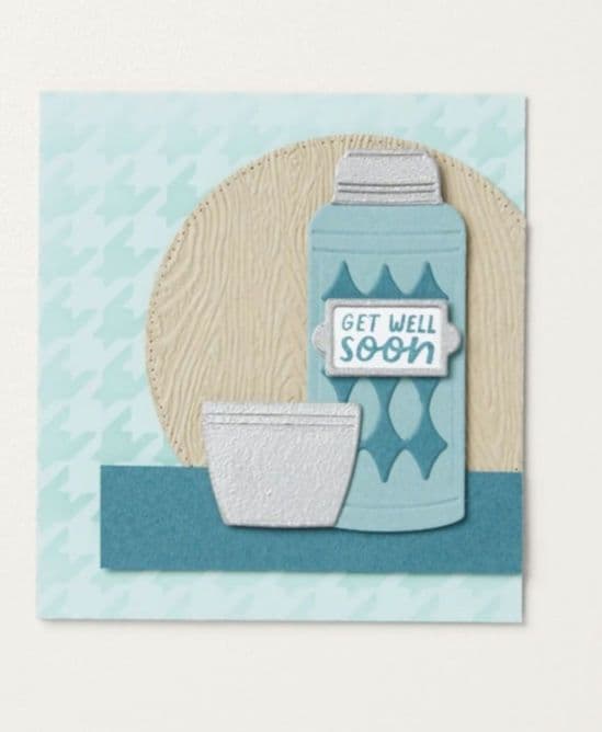 再値下　１点限り♡未使用　水筒ピクニックスタンプ　スタンピンアップ