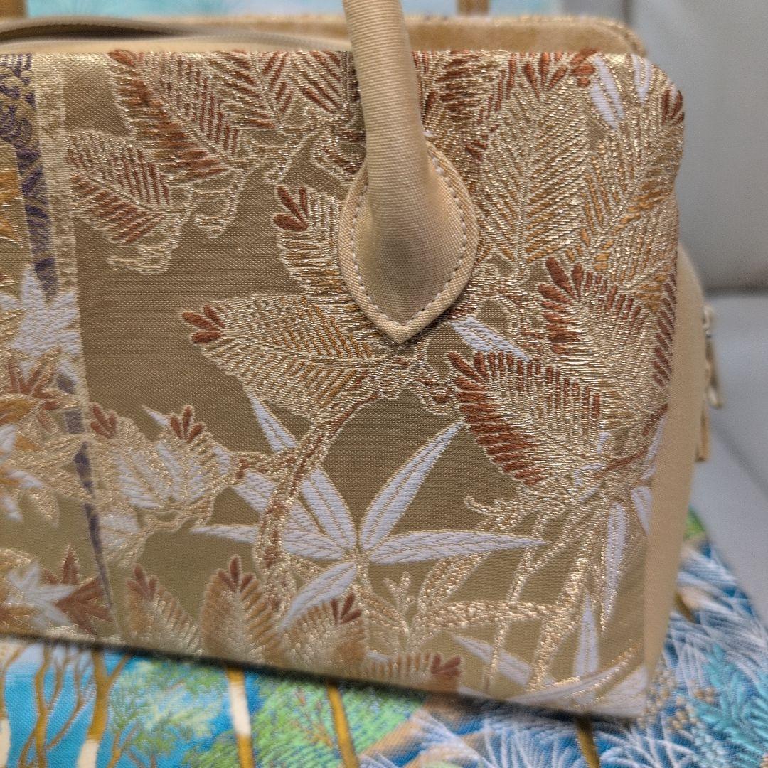 利休バック　和装バック　響創バック　正絹　超美品