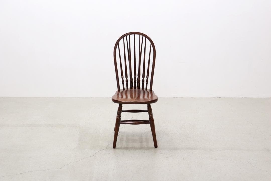 秋田木工 ダイニングチェア ウィンザーチェア 椅子 曲木 無垢材 スポーク